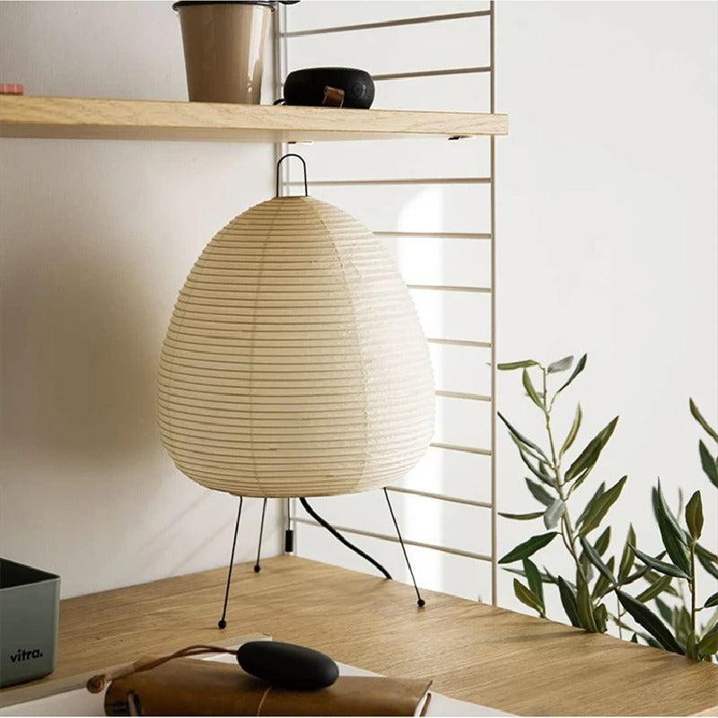 Reispapierlampe – Japanischer Minimalismus und friedliches Licht