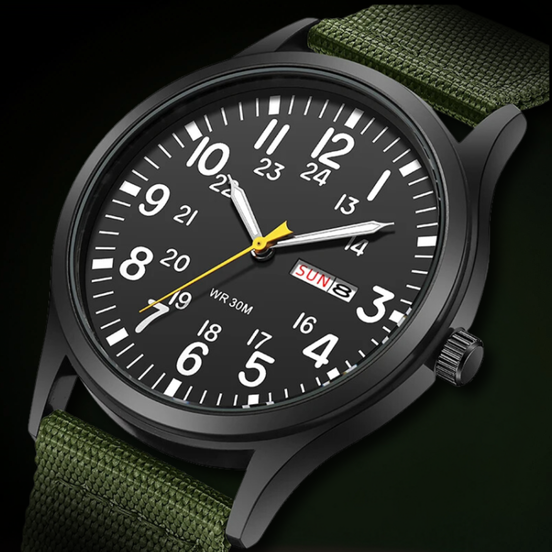 Robuste Herrenarmbanduhr für den Outdoor-Bereich