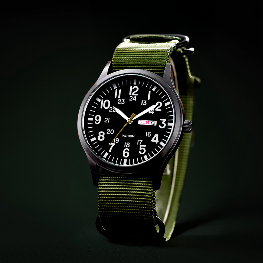 Robuste Herrenarmbanduhr für den Outdoor-Bereich