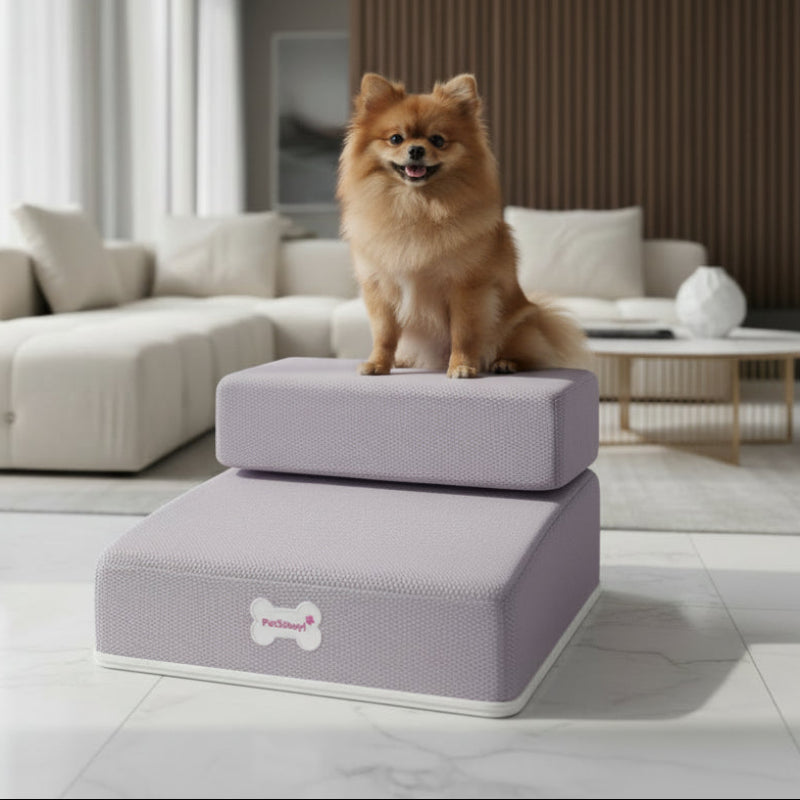 Robuste Hundetreppe für Haustiere – Sicherer Aufstieg auf Sofa und Bett