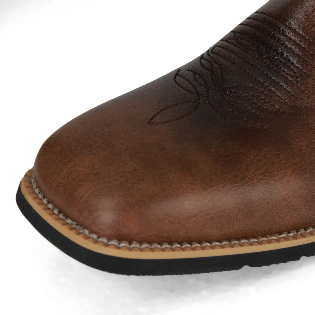 Robuster zuverlässiger warmer bequemer stilvoller eleganter modischer Herren-Cowboystiefel – wadenhohe Herrenschuhe