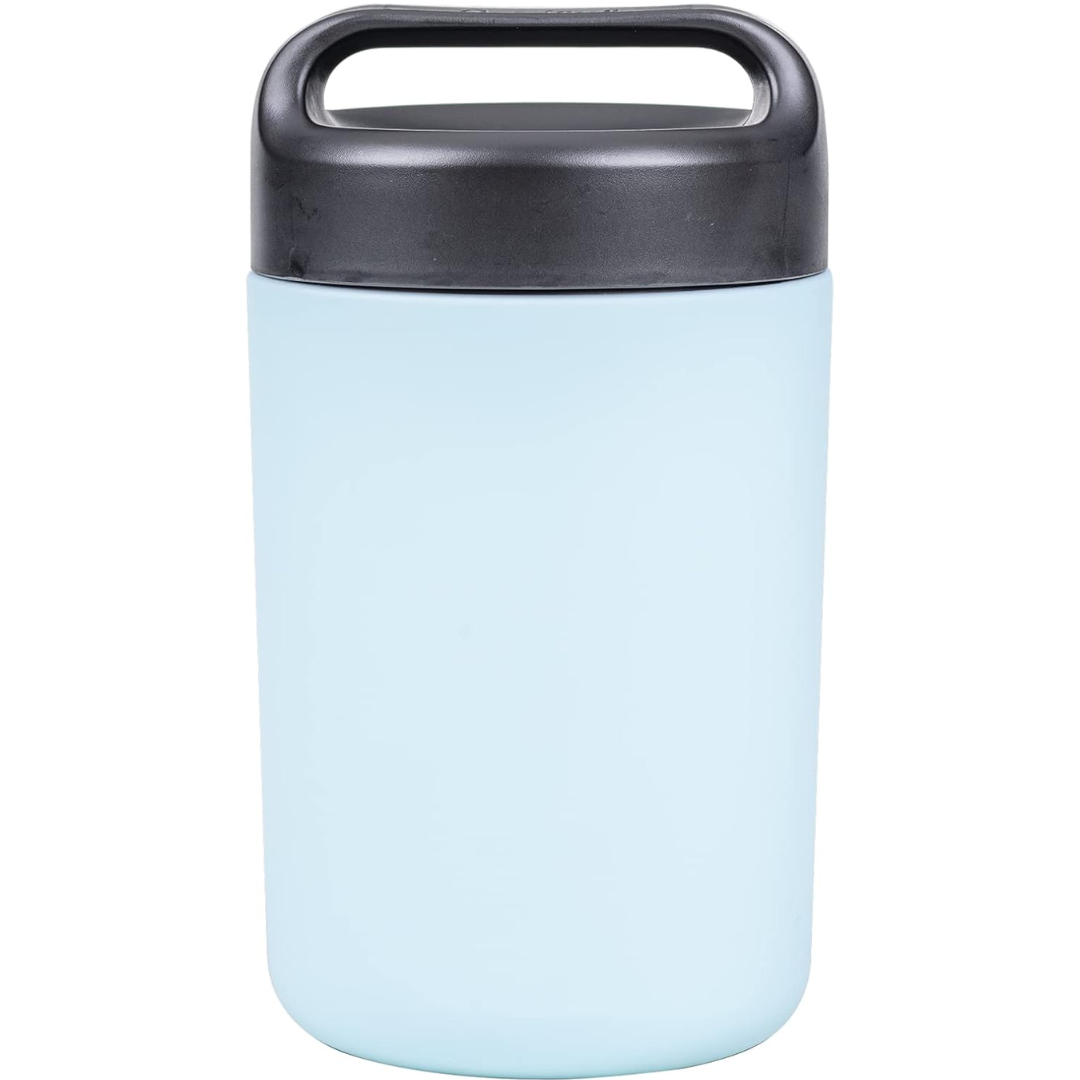 Edelstahl-Speisethermosbehälter mit Griff