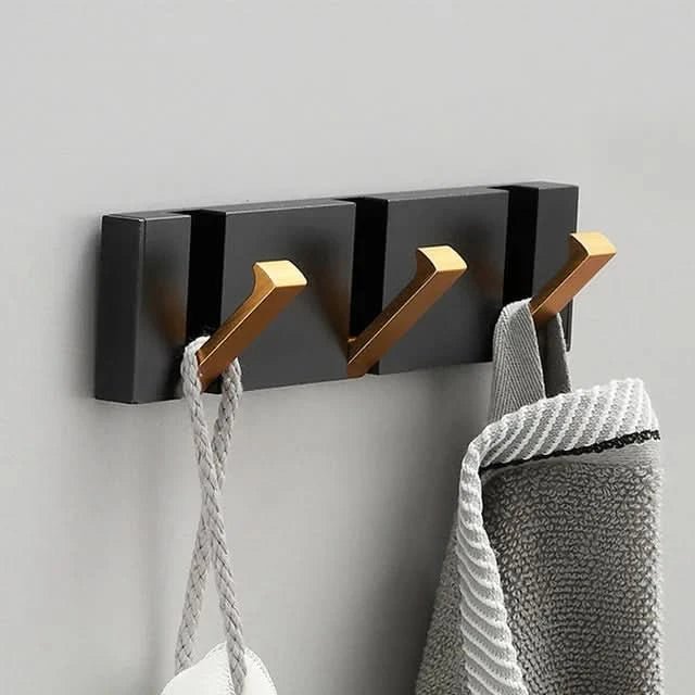 Wandhaken aus Edelstahl für den Eingangsbereich – Klappbarer Mantelhaken, minimalistisches Design, platzsparend