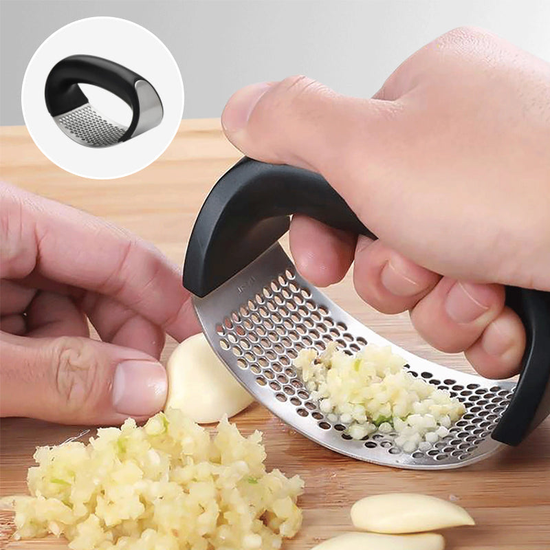 Knoblauchpresse aus Edelstahl - Einfaches und effizientes Kochen