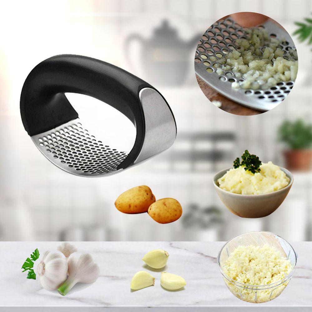 Knoblauchpresse aus Edelstahl - Einfaches und effizientes Kochen