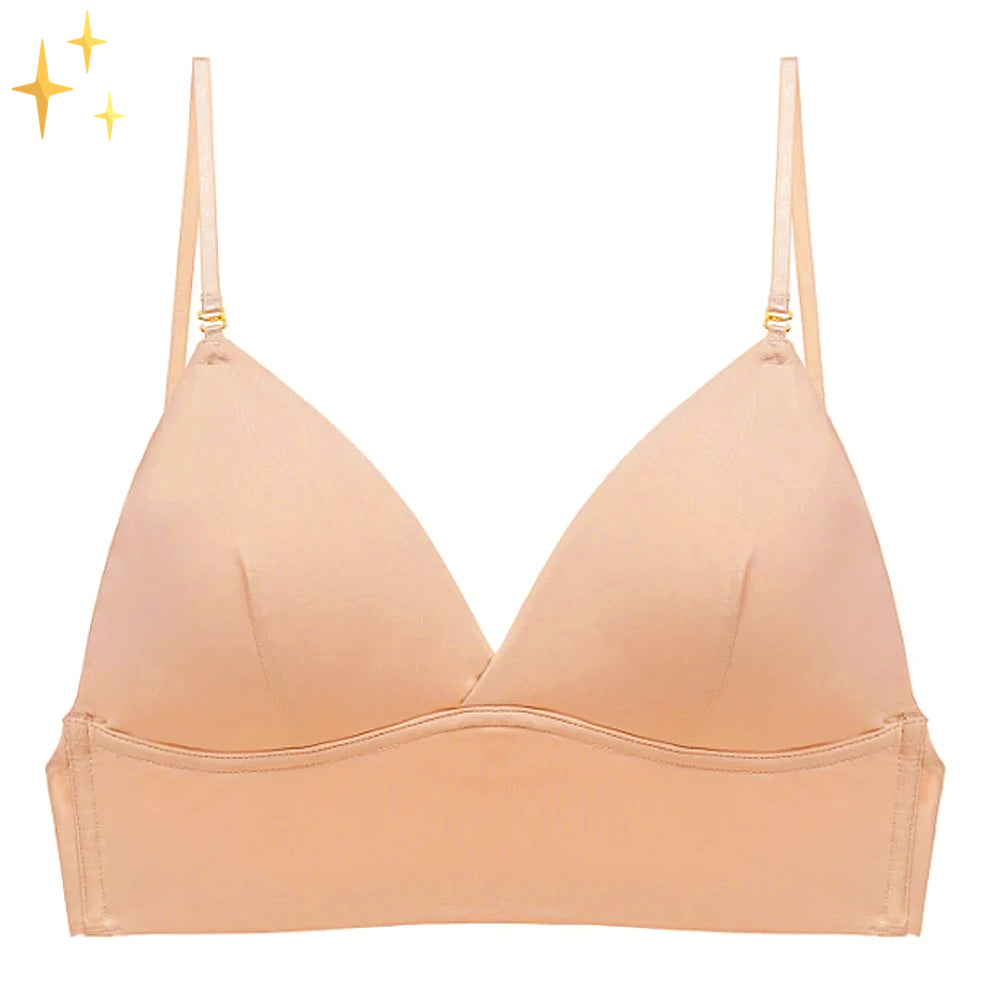 Elastischer rückenfreier BH - 100% unsichtbar und bequem