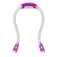 Flexible, freihändige Strick- und Häkellampe – LED-Nackenlampe für Handarbeiten und Lesen