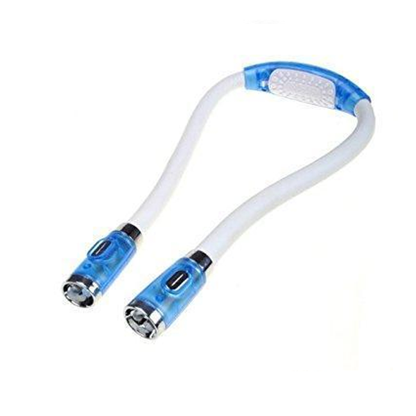 Flexible, freihändige Strick- und Häkellampe – LED-Nackenlampe für Handarbeiten und Lesen