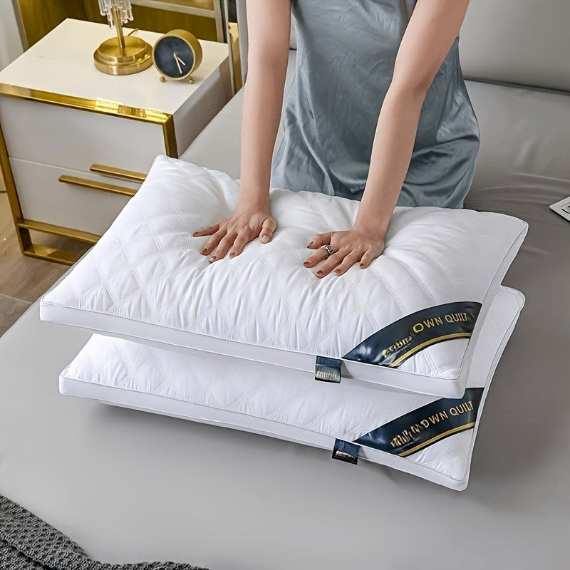 Schlafkomfort-Set – 2 hypoallergene 3D-Kissen für Schlafkomfort in Hotelqualität