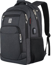 Schlanker Anti-Diebstahl-Laptop-Rucksack mit USB-Ladeanschluss
