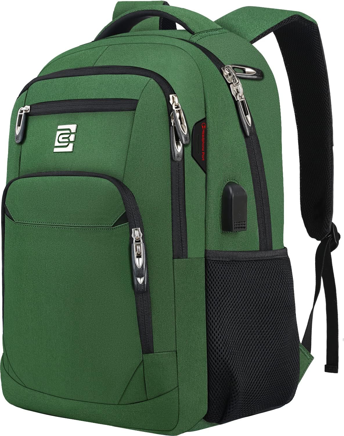Schlanker Anti-Diebstahl-Laptop-Rucksack mit USB-Ladeanschluss