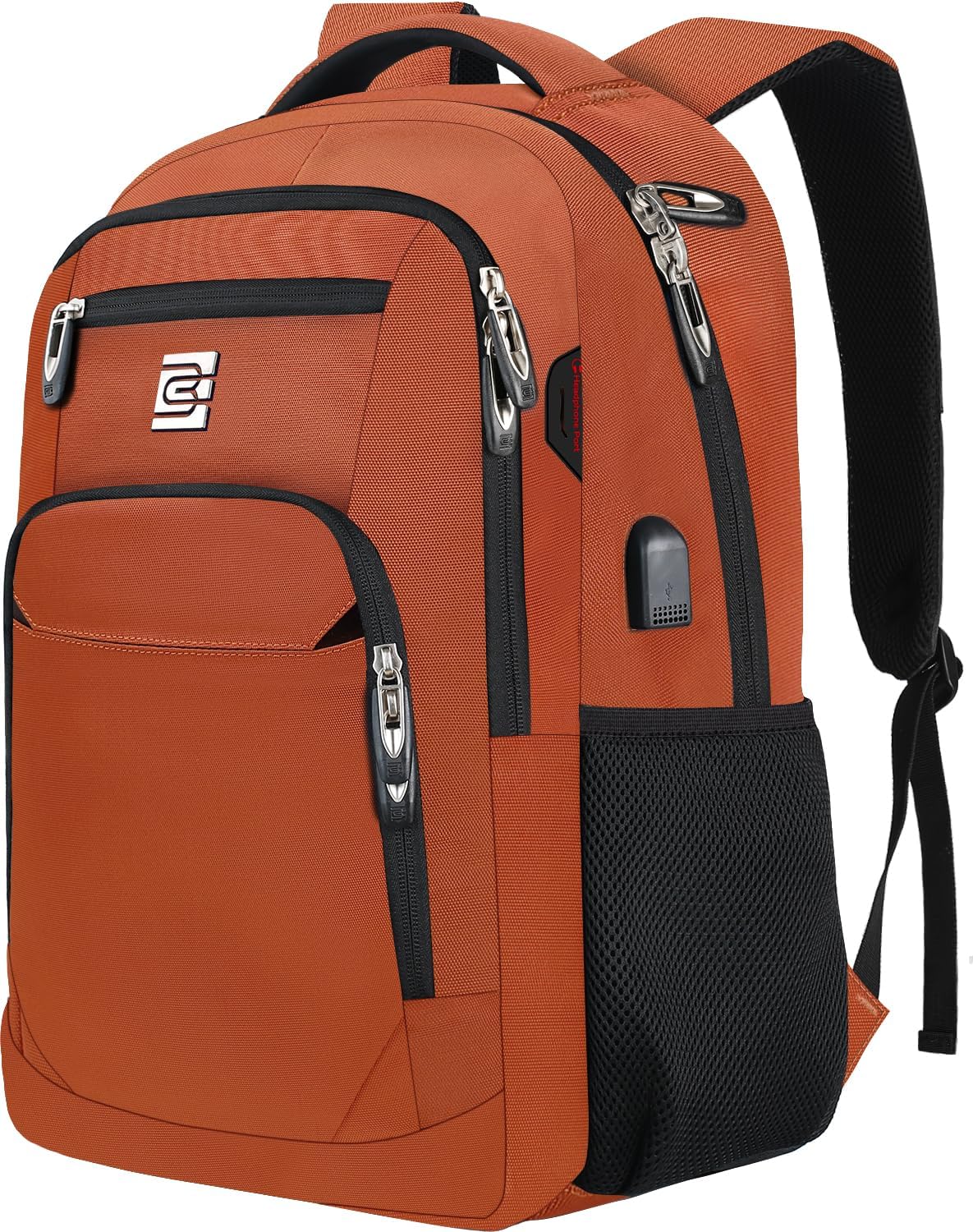 Schlanker Anti-Diebstahl-Laptop-Rucksack mit USB-Ladeanschluss