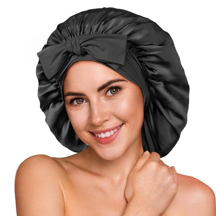 Seiden-Schlafmütze zum Schutz der Haare