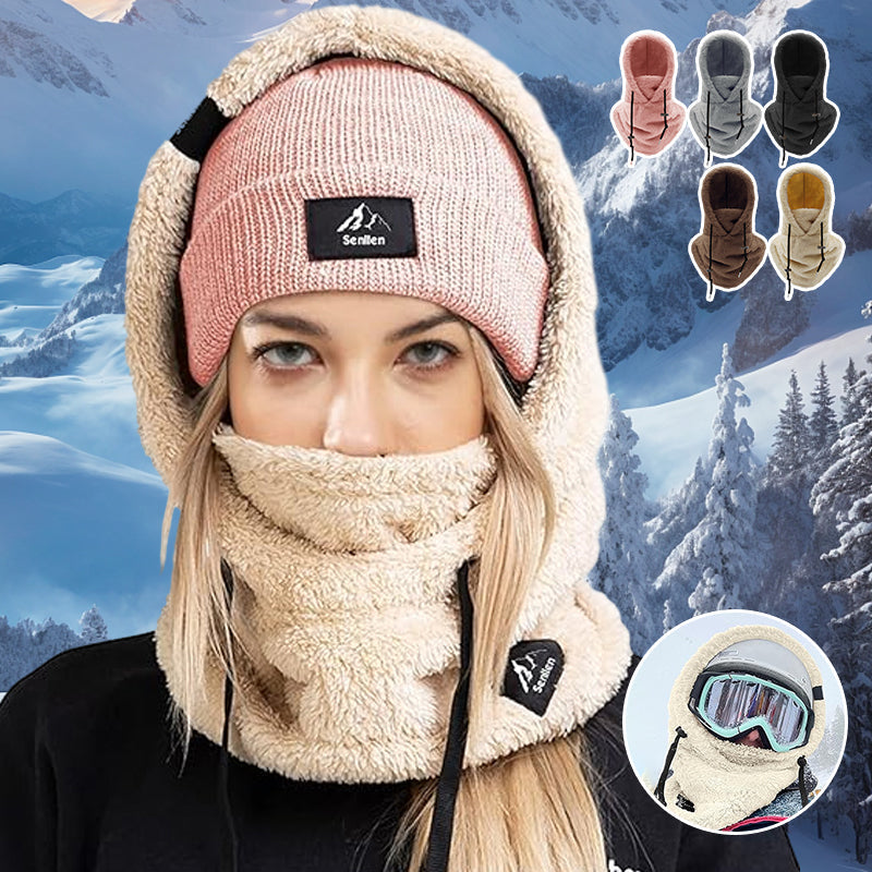 Sherpa-Skimaske – Verstellbare Kapuze | Winddicht und atmungsaktiv