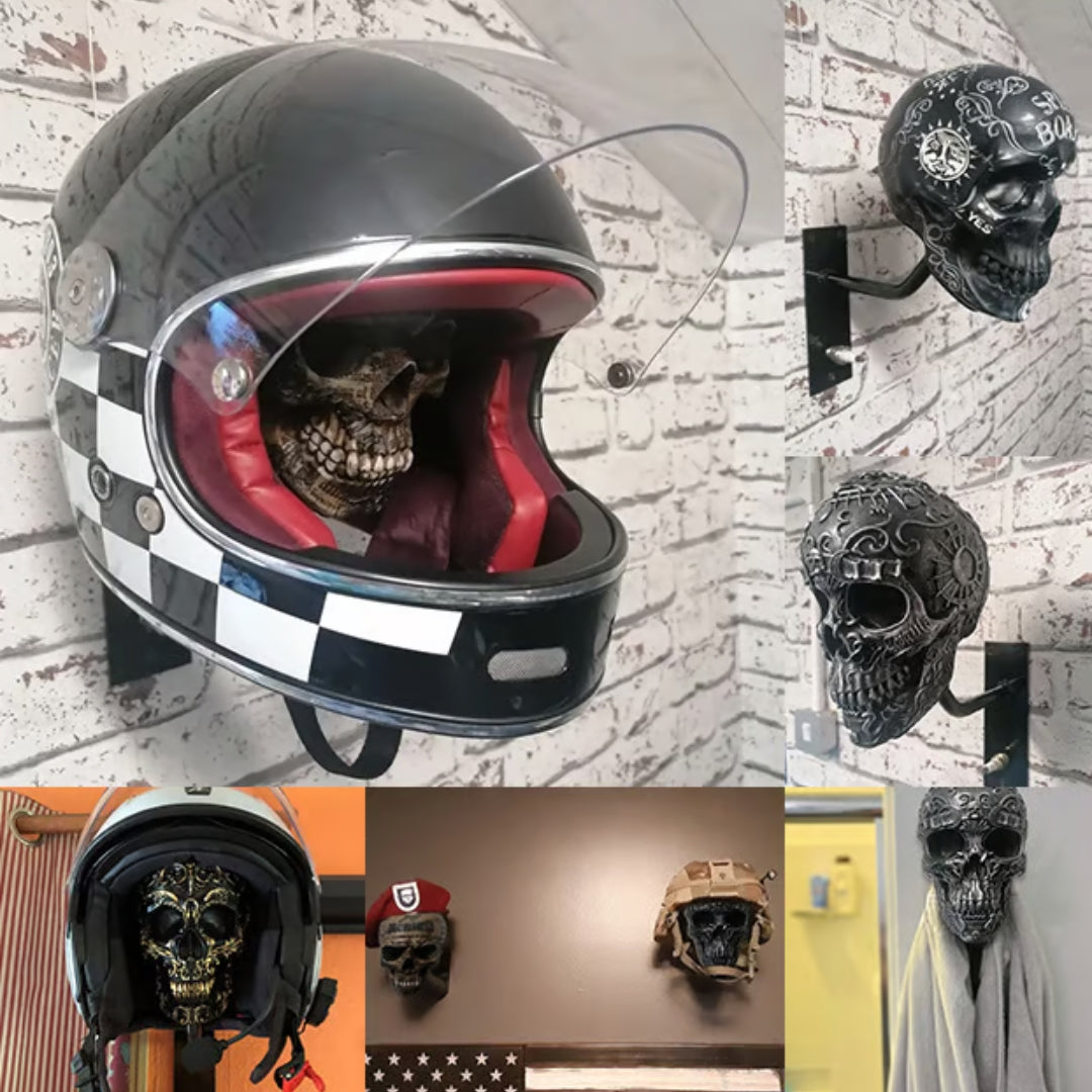 Helmhalterung - Wandhalterung für Helm und Jacke