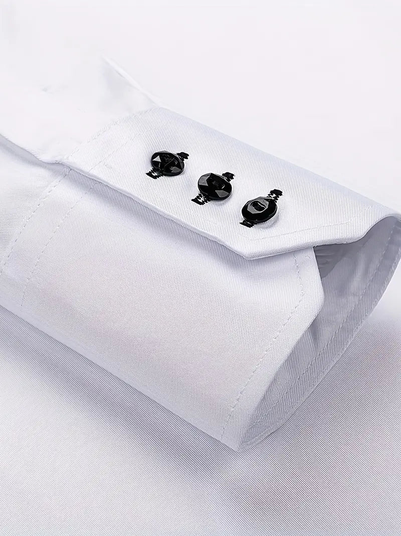 Slim-Fit-Button-down-Hemd für Herren