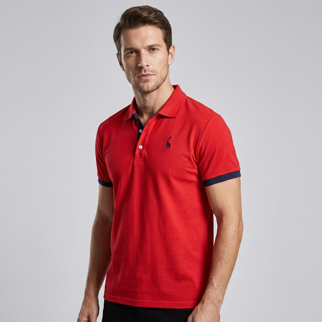 Smart-Casual Stretch-Poloshirt für Herren