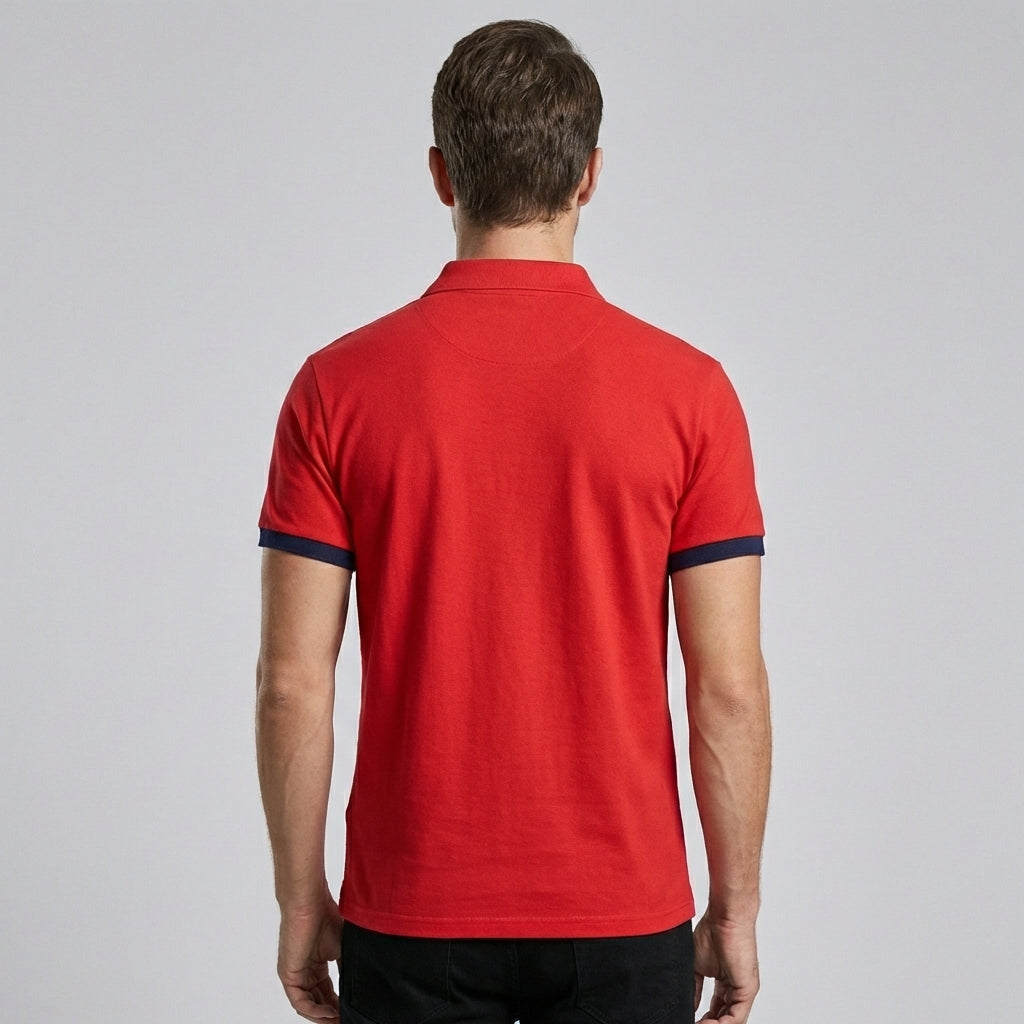 Smart-Casual Stretch-Poloshirt für Herren