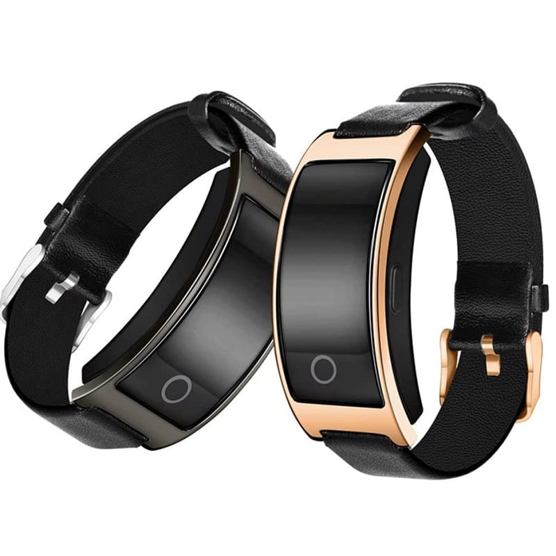 Smarte Fitness-Tracker-Uhr mit Pulsmesser