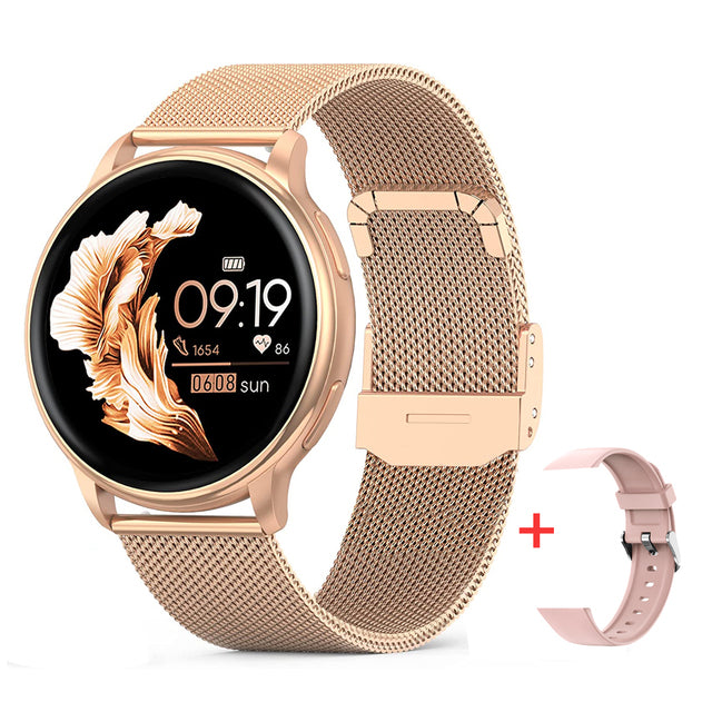 Smartwatch mit fortschrittlichem Gesundheits-Tracking und stilvollem Design