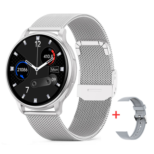 Smartwatch mit fortschrittlichem Gesundheits-Tracking und stilvollem Design