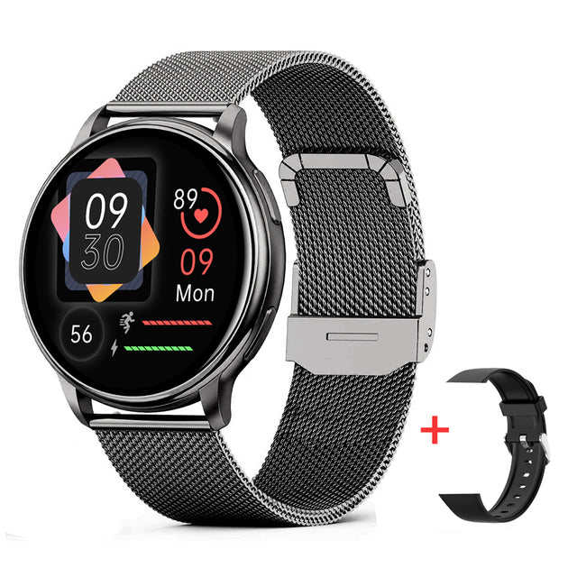 Smartwatch mit fortschrittlichem Gesundheits-Tracking und stilvollem Design