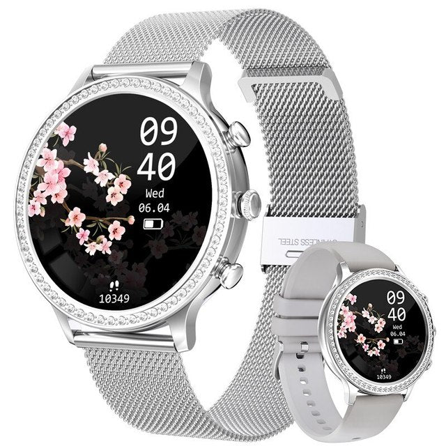 Smartwatch mit fortschrittlichem Gesundheits-Tracking und stilvollem Design