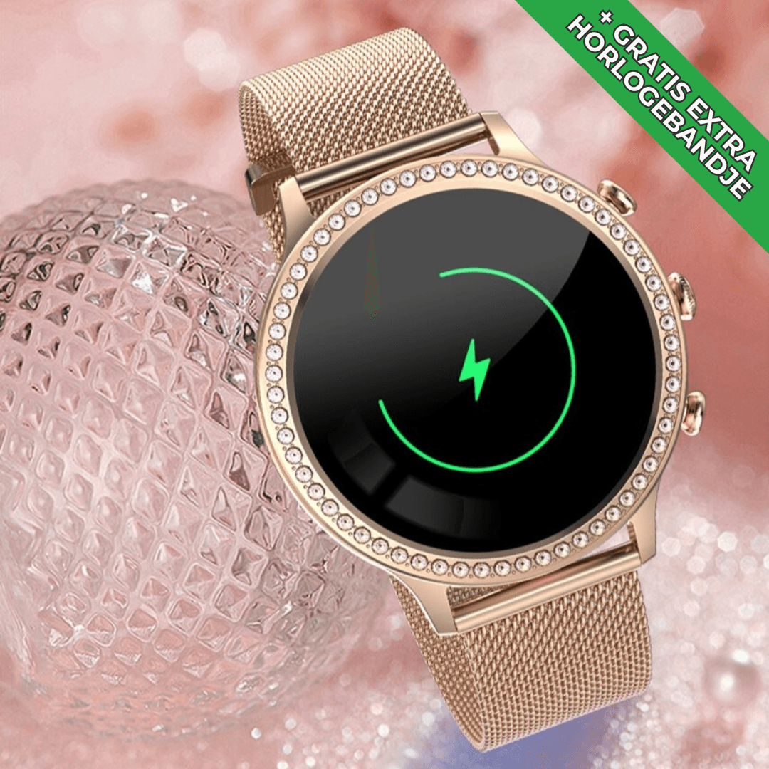 Smartwatch mit fortschrittlichem Gesundheits-Tracking und stilvollem Design