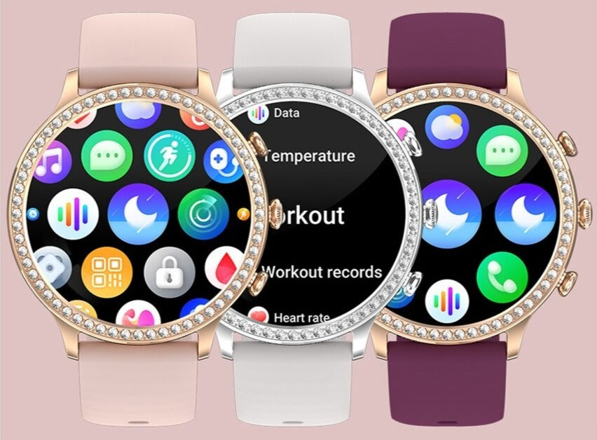 Smartwatch mit fortschrittlichem Gesundheits-Tracking und stilvollem Design