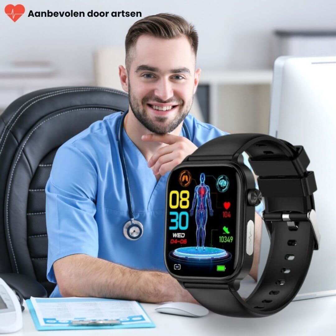 SOS-Smartwatch mit Sturzerkennung und Blutzuckermessung