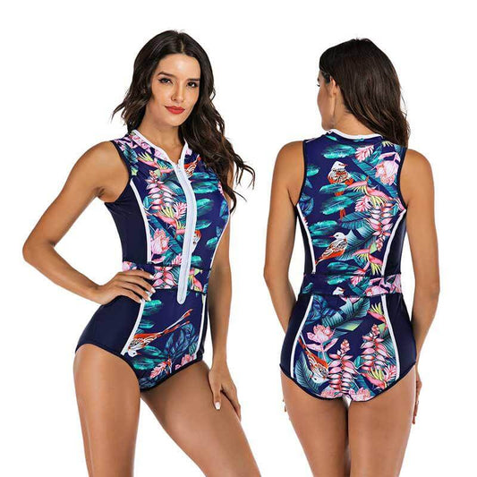 Sportlicher Damen-Einteiler-Badeanzug
