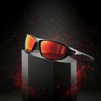 Sportsonnenbrille mit polarisierten Gläsern und UV400-Schutz