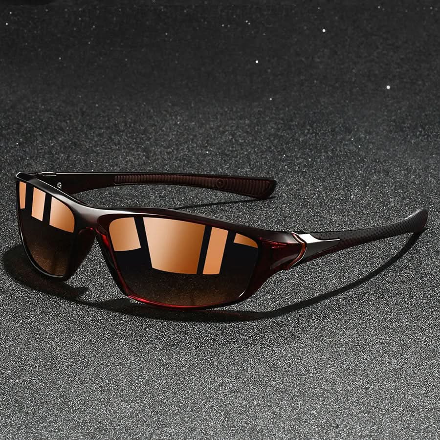 Sportsonnenbrille mit polarisierten Gläsern und UV400-Schutz