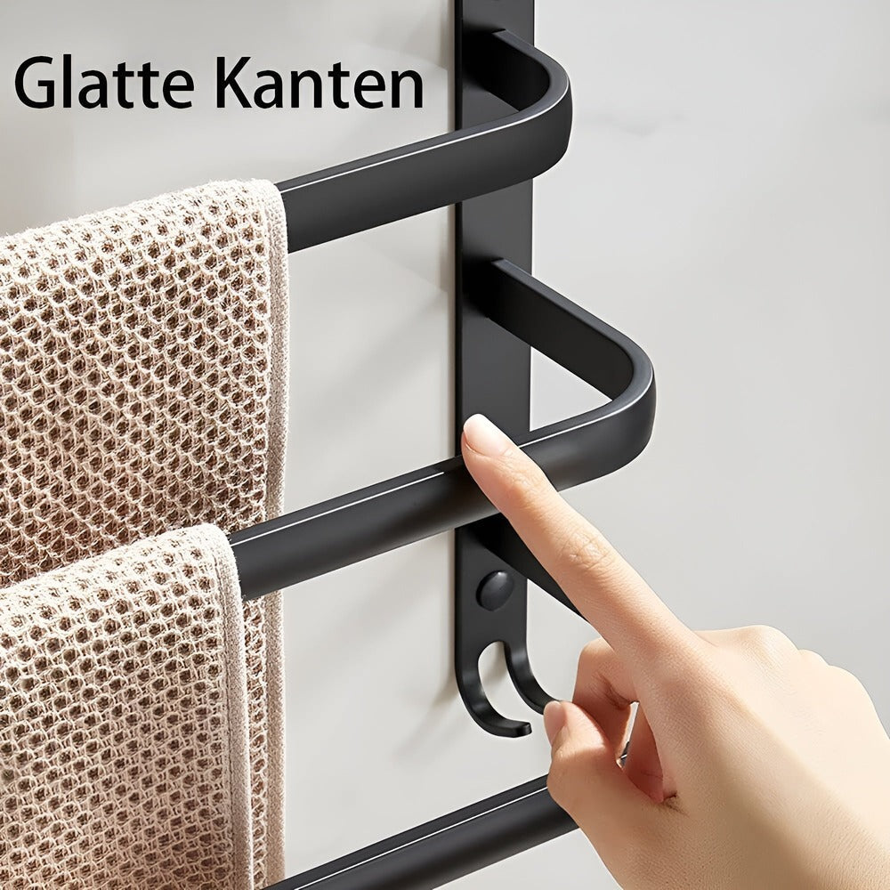 Stilvoller Handtuchhalter zur Wandmontage – platzsparende Lösung für das Badezimmer