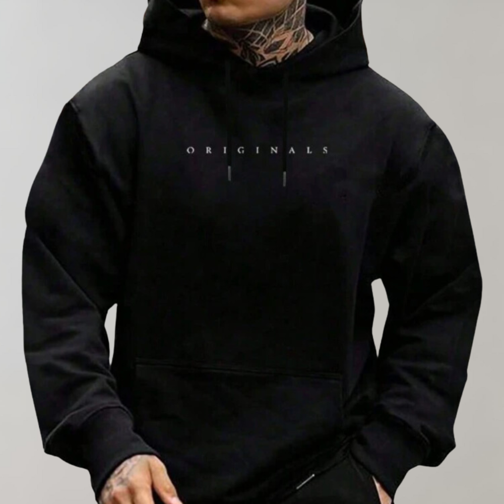 Stilvoller Herren-Kapuzenpullover aus weichem Material für die Freizeit