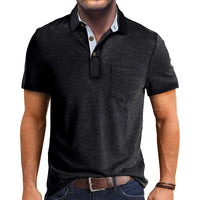 Stilvolles Herren-Poloshirt mit modernem Kragen