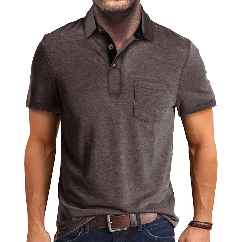 Stilvolles Herren-Poloshirt mit modernem Kragen