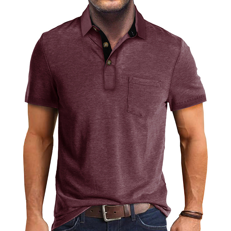 Stilvolles Herren-Poloshirt mit modernem Kragen