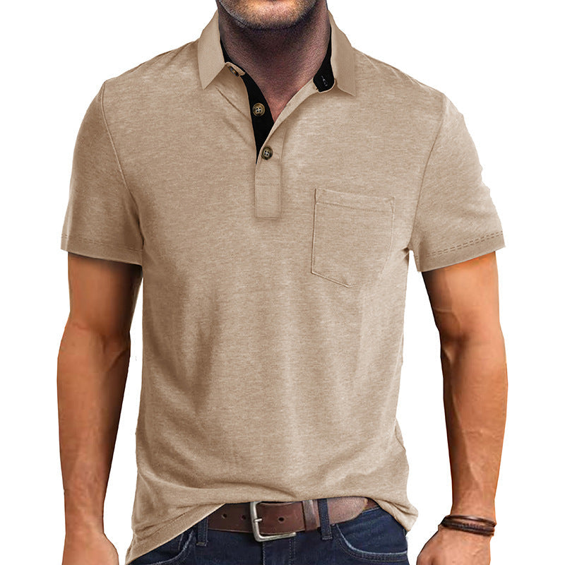Stilvolles Herren-Poloshirt mit modernem Kragen