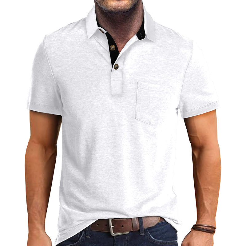 Stilvolles Herren-Poloshirt mit modernem Kragen
