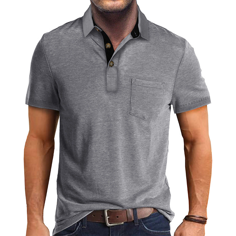 Stilvolles Herren-Poloshirt mit modernem Kragen