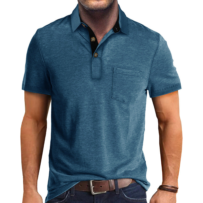 Stilvolles Herren-Poloshirt mit modernem Kragen