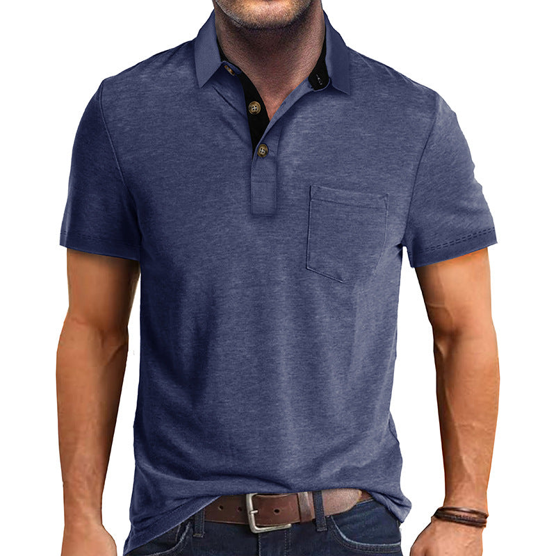 Stilvolles Herren-Poloshirt mit modernem Kragen