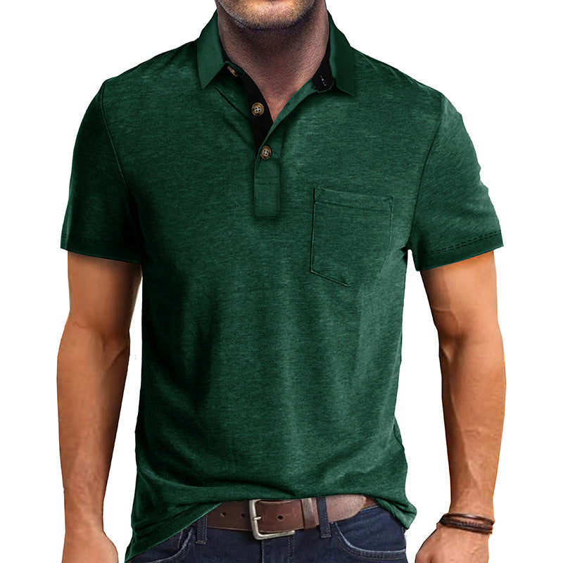 Stilvolles Herren-Poloshirt mit modernem Kragen