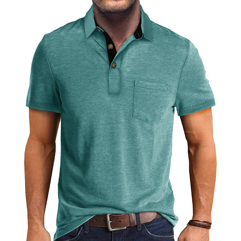 Stilvolles Herren-Poloshirt mit modernem Kragen