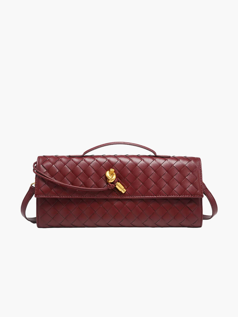 Stilvolle geflochtene Tasche