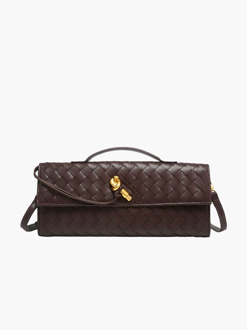 Stilvolle geflochtene Tasche
