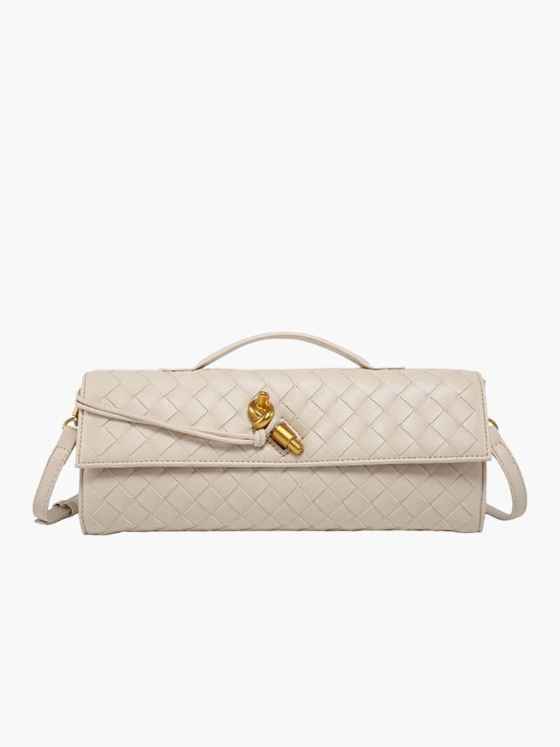 Stilvolle geflochtene Tasche