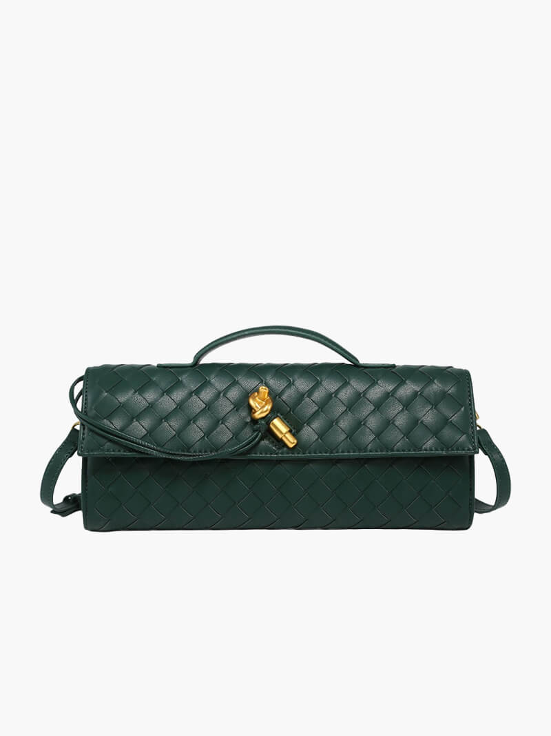 Stilvolle geflochtene Tasche