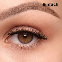 Stilvolle magnetische künstliche Wimpern
